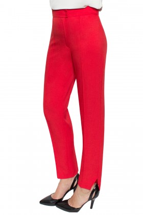 Casual trousers P 128 red