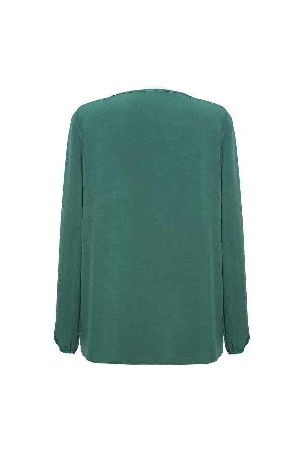 Bluza casual B 164 verde 4