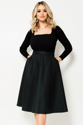 Casual skirt F 504 green