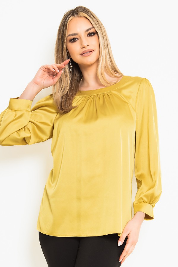 Casual blouse B 188 yellow