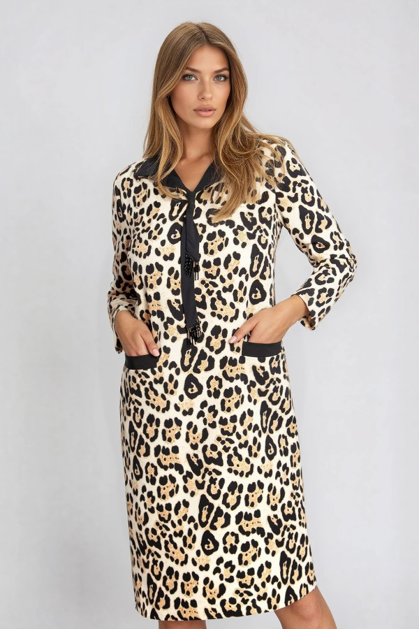Day dress R 824 beige