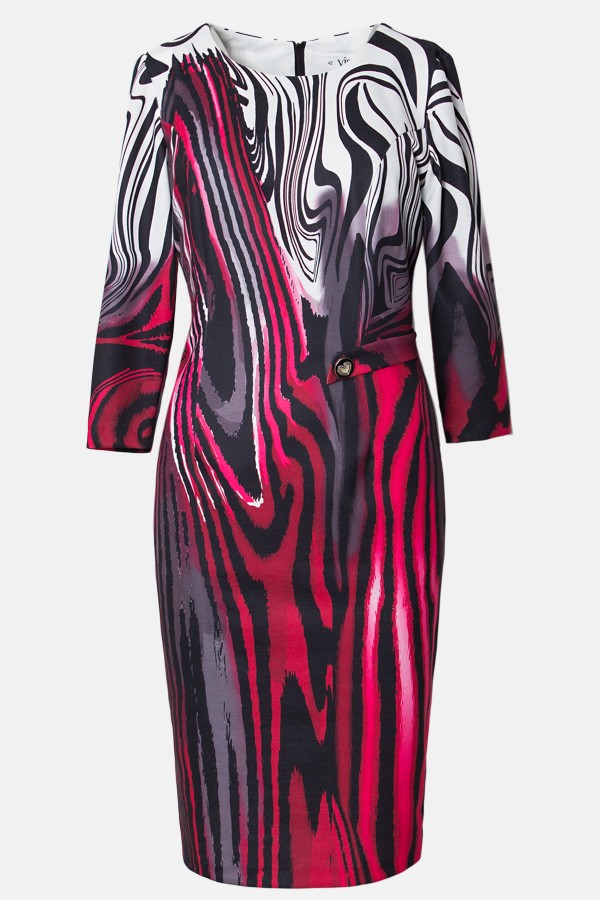 Day dress R 834 red