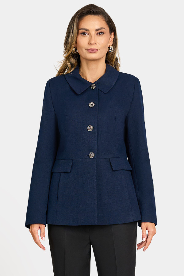 Casual jacket S 264 navy blue