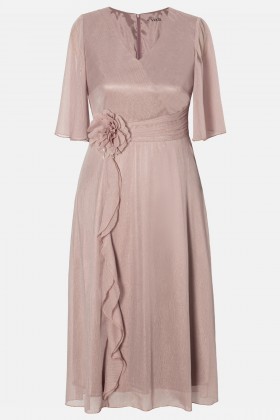 Elegant dress R 042 beige