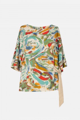 Casual blouse B 193 beige