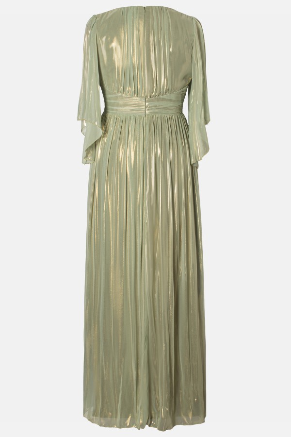 Long veil evening dress R 047 green pastel