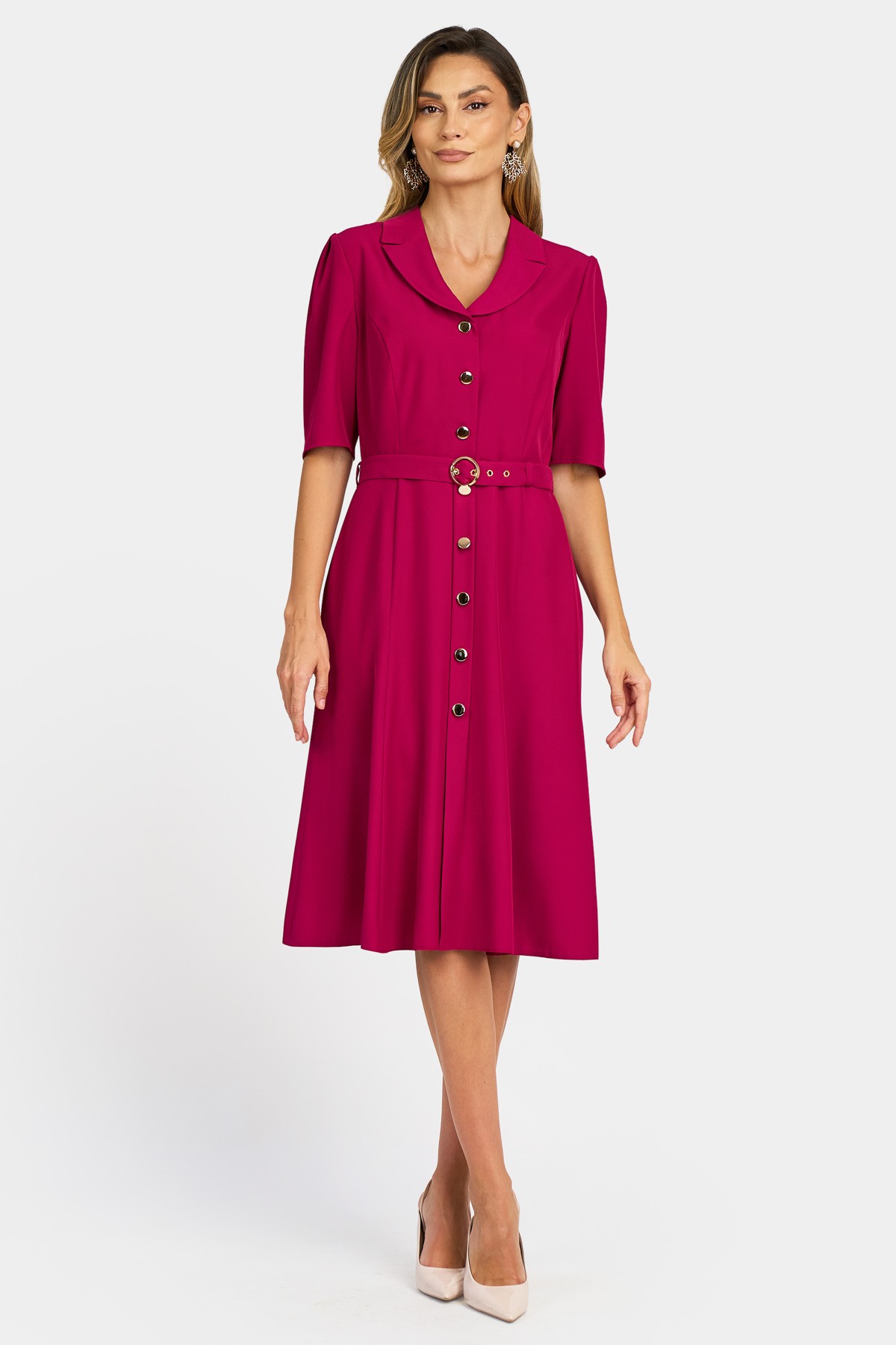 Day dress R 036 cyclamen - Viada
