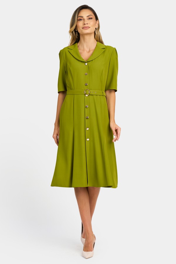 Day dress R 036 khaki