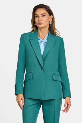 Casual-office jacket S 222 turquoise