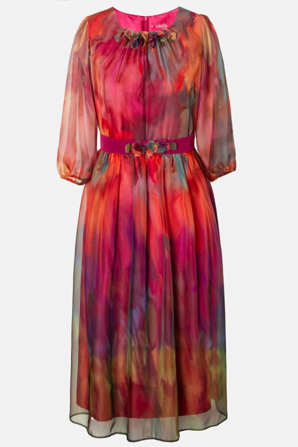 Elegant veil dress R 867 corai