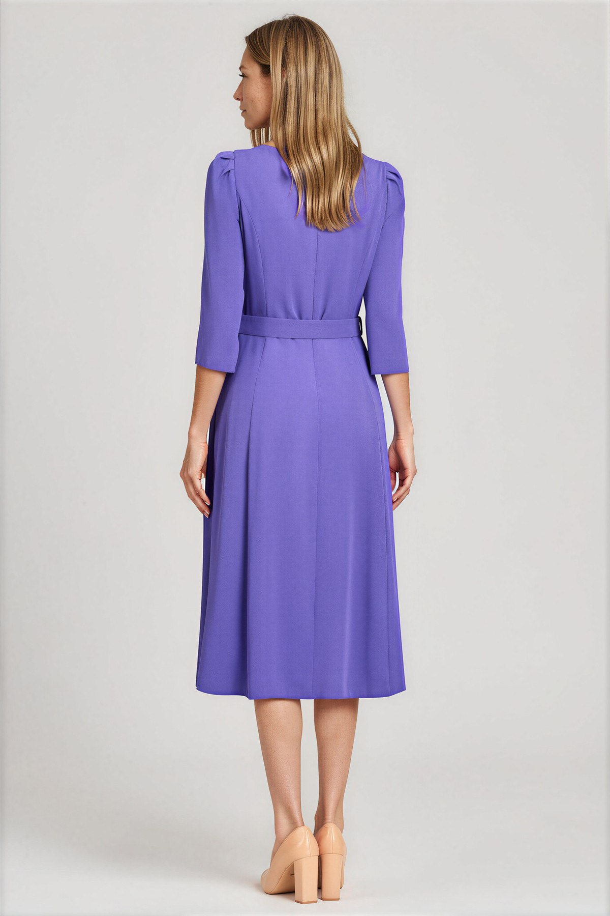 Day dress R 035 purple - Viada