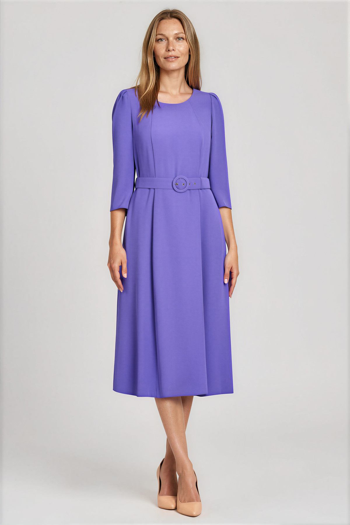 Day dress R 035 purple - Viada
