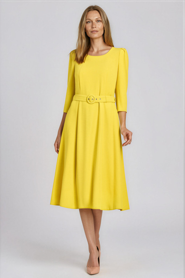 Day dress R 035 yellow