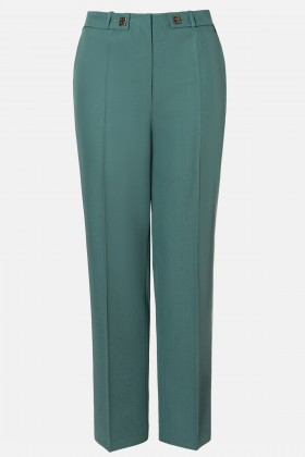 Office trousers P 188 turquoise