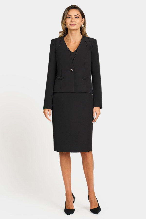 Suit with dress 9476 black