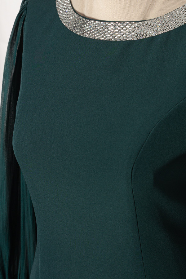 Rochie eleganta R 141 verde