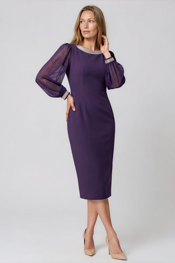 Rochie eleganta R 141 mov