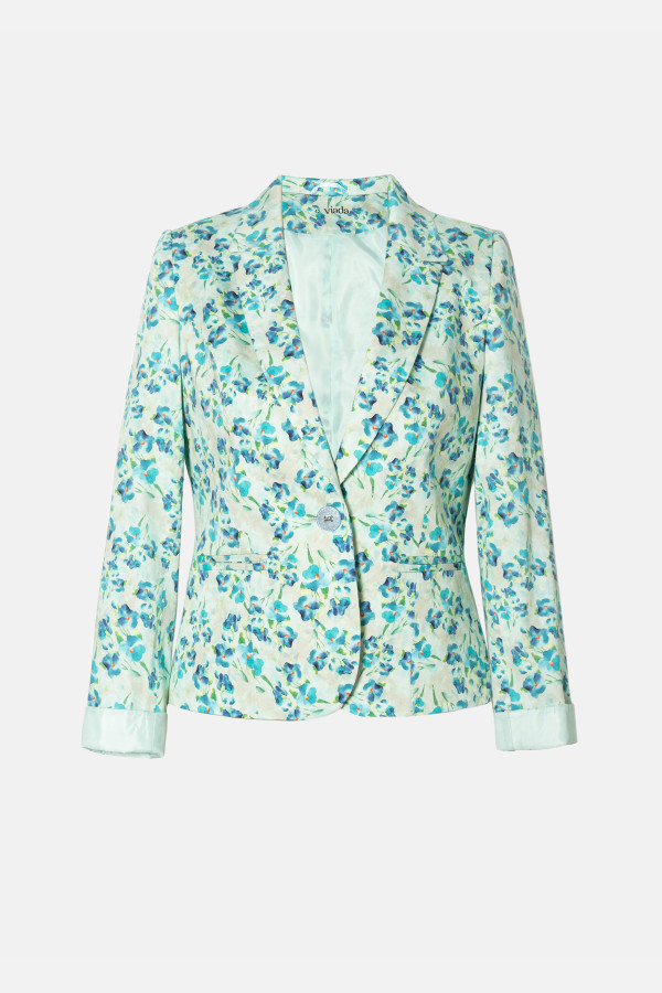 Casual- office jacket S 275 turquoise