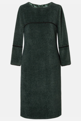 Day dress made of angora yarn R 144 green