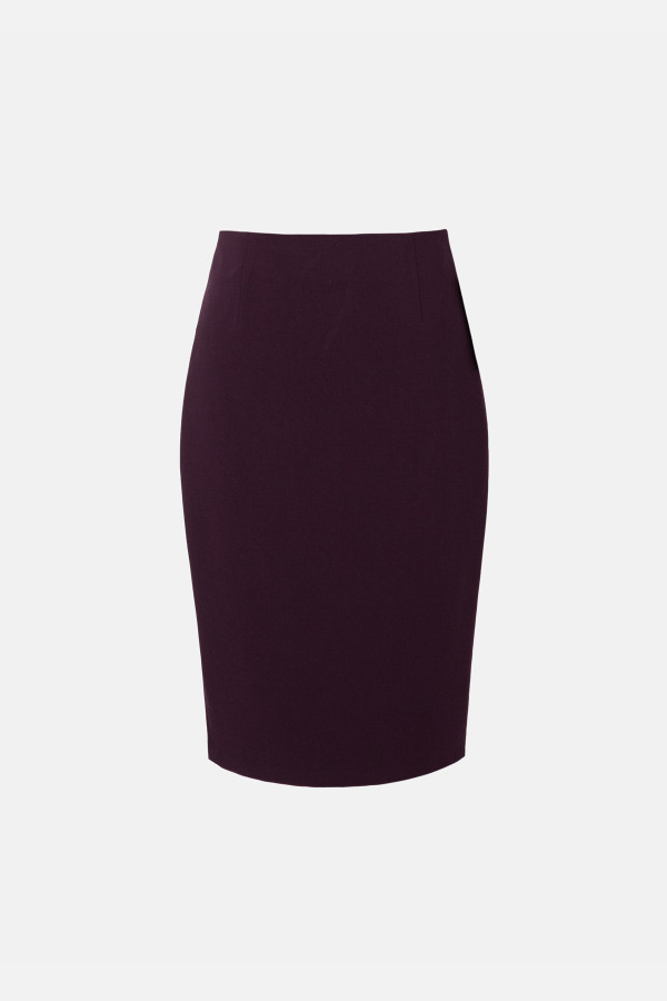 Casual skirt F 552 dark mauve
