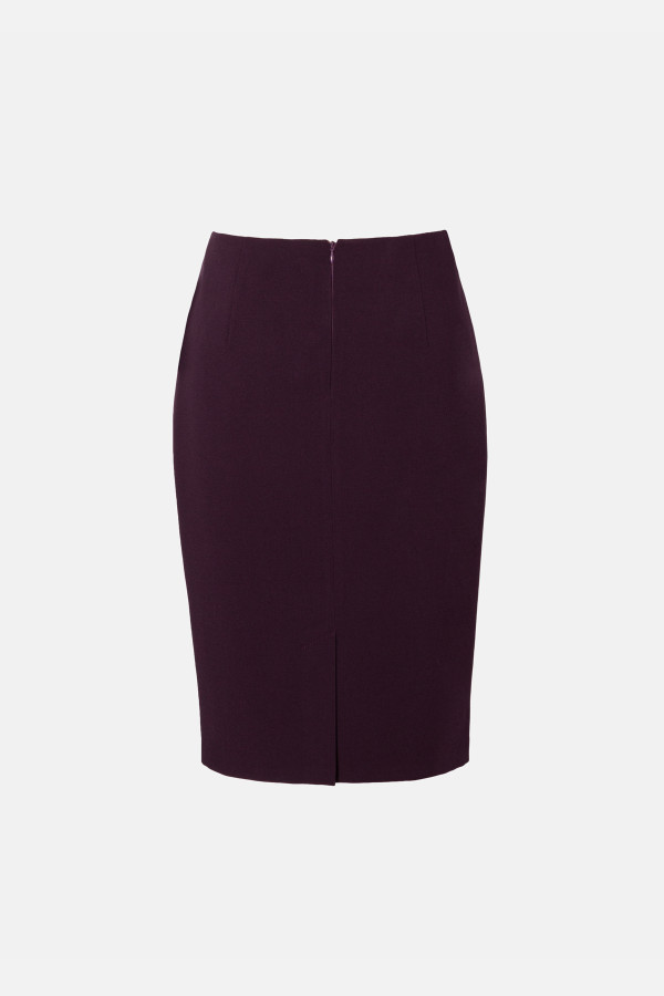 Casual skirt F 552 dark mauve