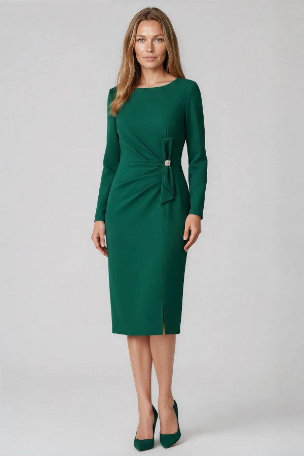 Elegant dress R 038 green