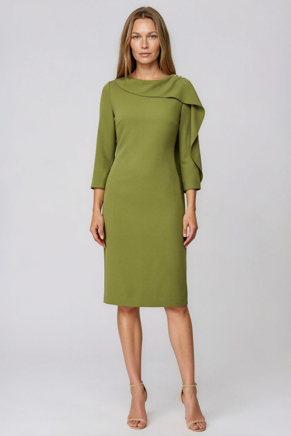 Rochie eleganta R 161 verde