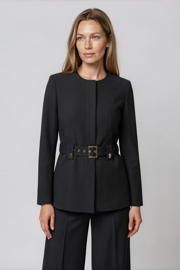 Elegant-office jacket S 290 negru