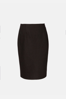 Black fabric skirt F 539