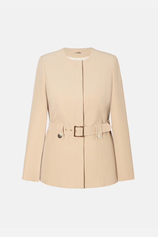 Elegant-office jacket S 290 beige