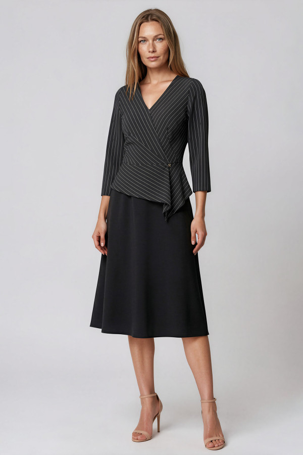 Rochie de zi R 170 negru