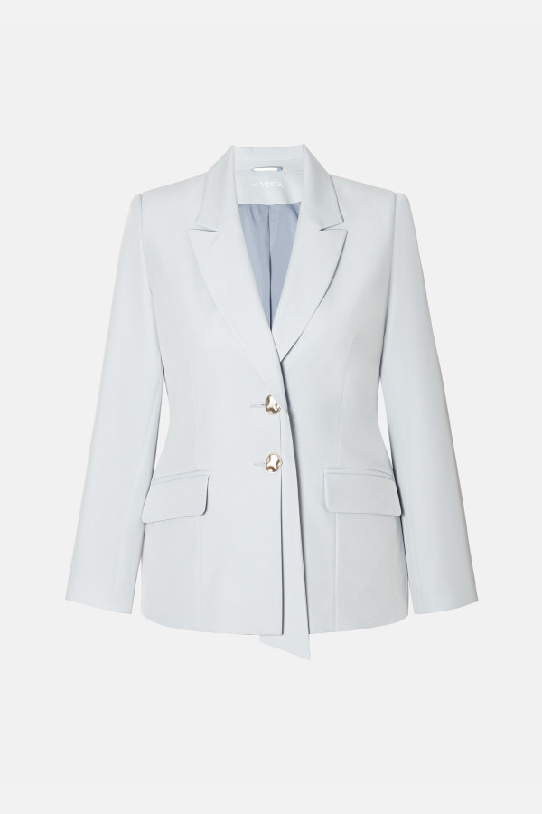Casual-office jacket S 222 light blue
