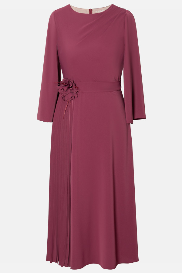 Veil dress R 174 shiraz garnet