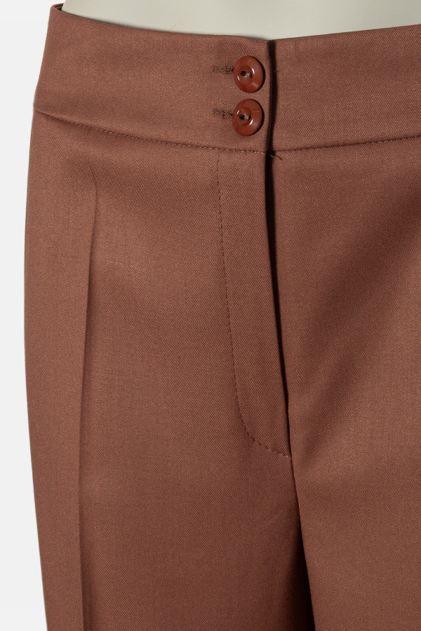 Office trousers P 198 brown