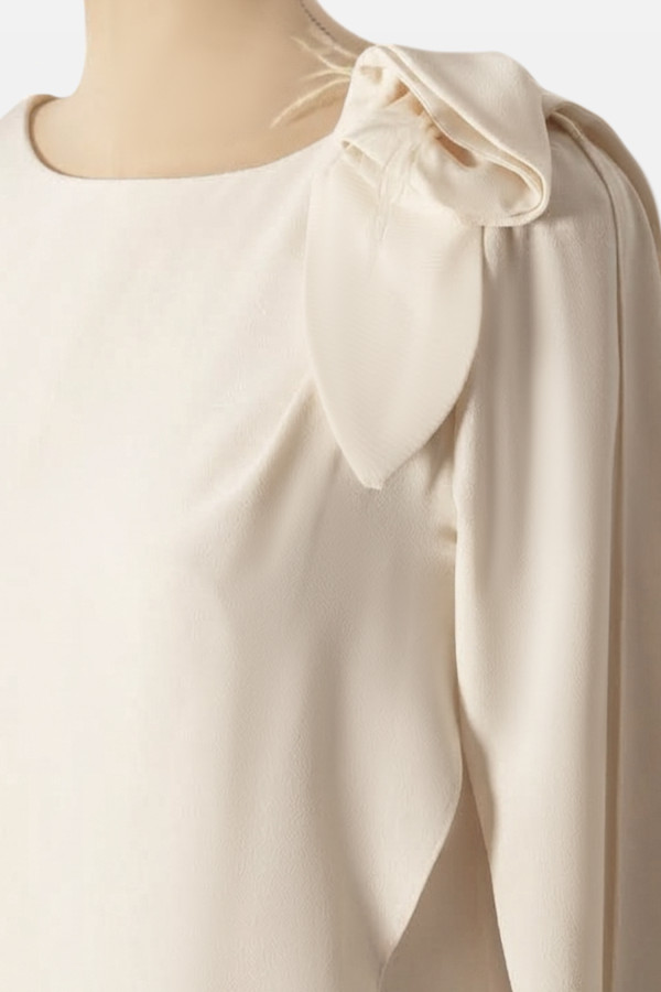 Rochie eleganta din voal R 169 alb