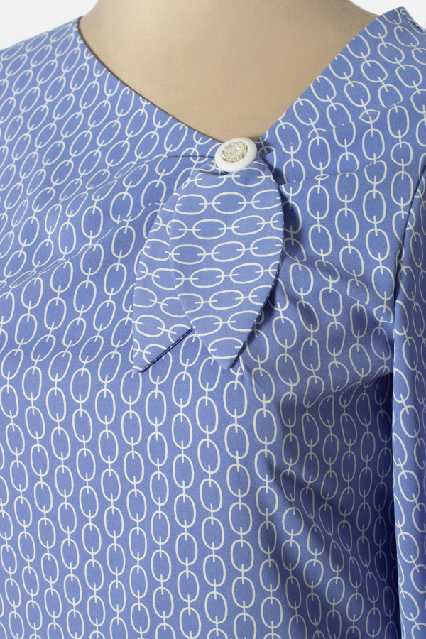 Casual blouse B 198 blue