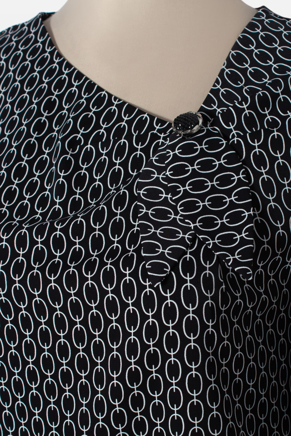 Casual blouse B 198 black