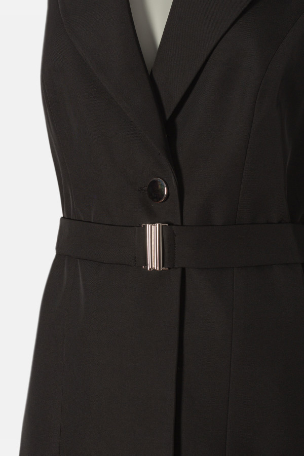 Office suit with vest and trousers 2346 black