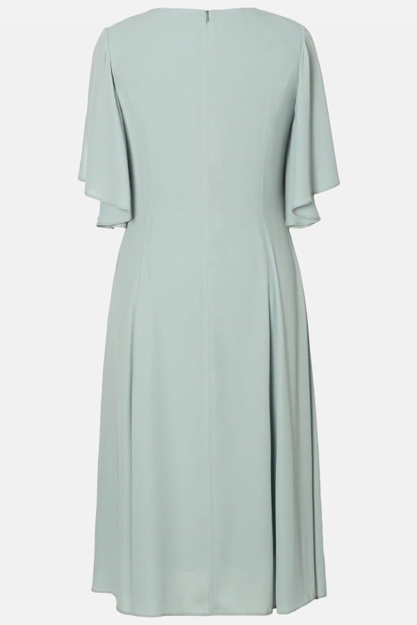 Elegant dress R 079 turquoise