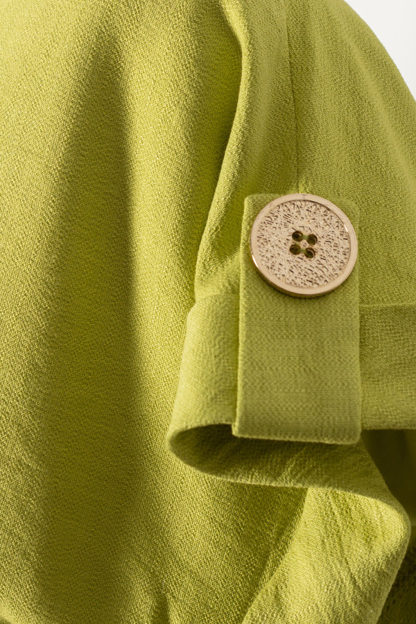 Casual dress R 203 yellow-mustard