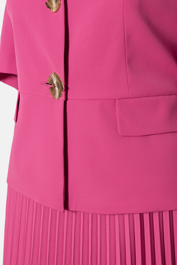 Suit with jacket and skirt 1519 cyclamens