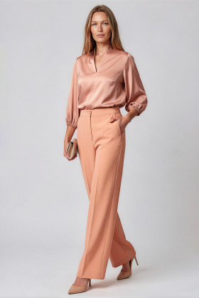 Office trousers P 202 fraise