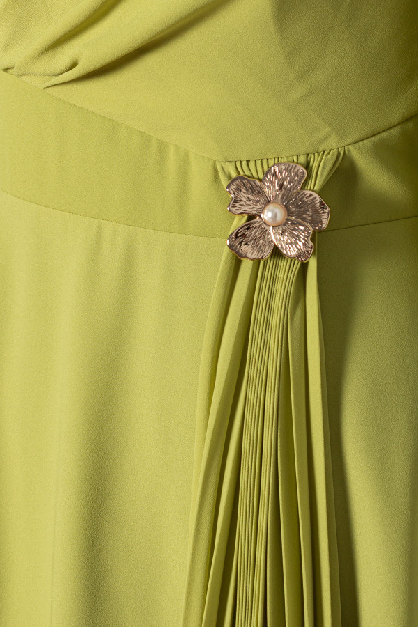 Elegant dress R 218 green