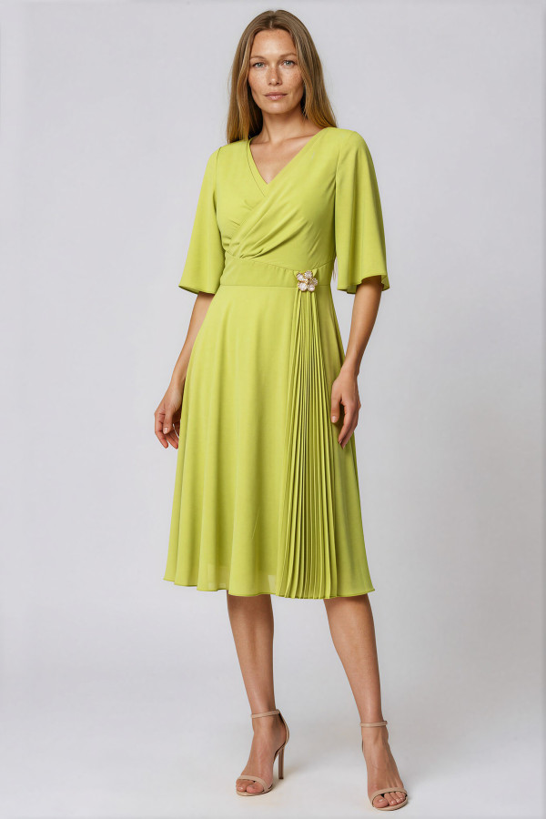 Elegant dress R 218 green