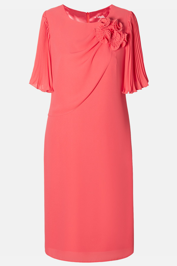 Rochie eleganta din voal R 243 frez