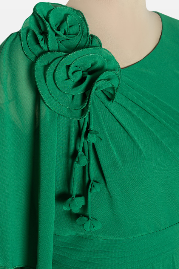 Elegant veil dress R 211 green