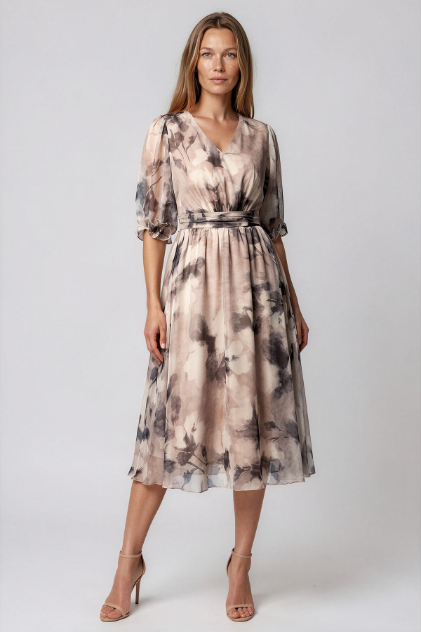 Beige veil dress R 250