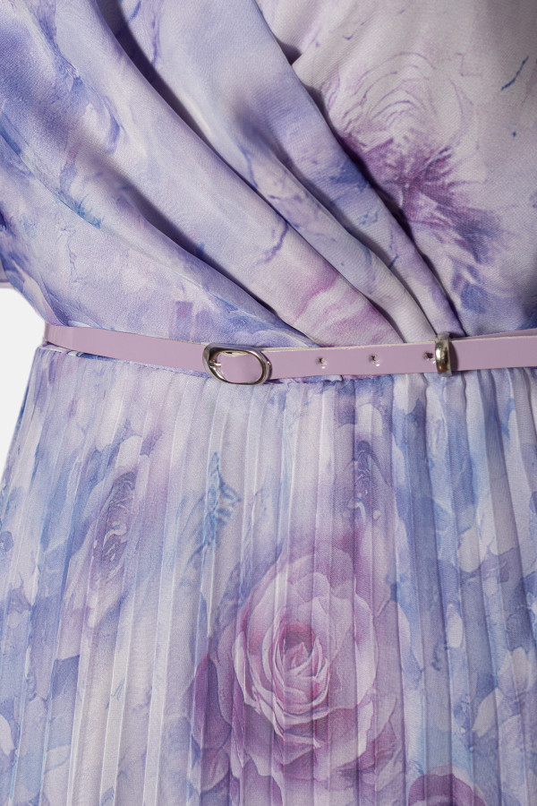 Elegant veil dress R 183 purple