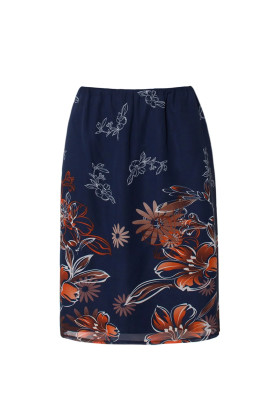 Veil skirt F 6019 navy