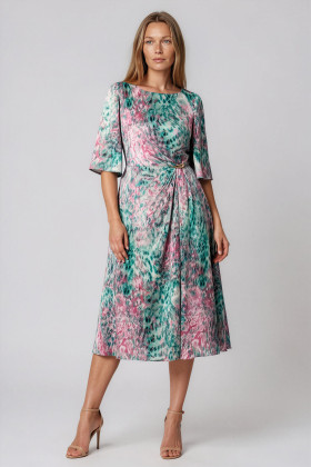 Casual dress R 274 turquoise